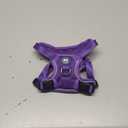 PoyPet Reflective Soft Breathable Mesh Dog Harness No Choke Double Padded Vest Adjustable(Purple,S)