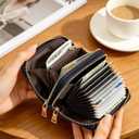 Sea Turtle Credit Card Holder for Women,Accordion Wallet