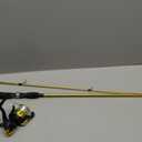 Fiberglass Fishing Pole - Strike Series 78-Inch Collapsible Rod and Spinning Reel Combo, EVA Handle, Pre-Spooled Reel, Fishing Gear for Catching Walleye, Bass, Trout, and More by Wakeman