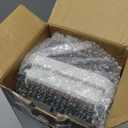 Mueller Vegetable Chopper Mandoline Slicer, Food Veggie Chopper, Cheese Grater, Onion Vegetable Cutter with Container, Dicer, Kitchen Gadgets & Essentials, White Sand/Grey (6 blade)