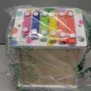 Tiny Land 9-in-1 Wooden Activity Cube, Montessori Baby Activity Center for 1+ Year Old, Educational Toy for Toddlers, Ideal Gift for Girls and Boys (Rainbow)