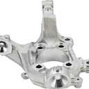 MEF-23 Front Left Steering Knuckle Compatible with Ford Explorer 2011-2019, Police Interceptor Utility 2013-2019, Driver Side Spindle Knuckle BB5Z-3K186-A BB5Z3K186A