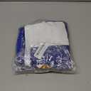 Large Dog Raincoat Adjustable Pet Water Proof Clothes Lightweight Rain Jacket Poncho Hoodies with Strip Reflective (Dark Blue, M)