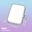 Blippo Cute Pencil Case for Girls - Pink Pencil Pouch for School - Kawaii Pencil Case for Kids - Large Pencil Case Organizer with Hard Shell