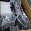 Luxury Wagon Stroller for 2 Kids & Cargo-Lightweight Foldable Travel Push Pull All-Terrain Double Wagon for Newborn&Toddler with 5-Point Harness,Adjustable Handle, Canopy,Tray Table,Cup Holder (Black)