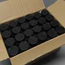 48 Pack 2.7 oz Plastic Spice Jars with Lids Small Empty Clear Spice Bottles Seasoning Shaker Containers for Kitchen Travel Camping Spice Organization, 3 colors (color style 1)