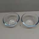 NUTRIUPS  Tempered Glass Mixing Bowls 2 Pack, Salad Bowl for Kitchen Microwave, Dishwasher and Oven Safe