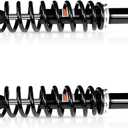 Monotube Rear Shocks, Shock Absorber, Struts for Yamaha Bruin YFM350BA and YFM350FA,FAH; Yamaha Grizzly 350; OEM#: 5UH-F2210-01-00, 5UH-F2210-00-00, 1515-0828; Amortiguadores para Yamaha Bruin