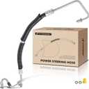 A-Premium Power Steering Pressure Hose Line Assembly Compatible with Chevrolet Astro & GMC Safari, 2000 2001 2002 2003 2004 2005, 4.3L, with O-ring, Pump To Hydraulic Brake Booster
