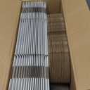 WIFTREY 50 Pack 7x5x4 Shipping Boxes for Small Business Packing, White Corrugated Cardboard Mailer Boxes for Shipping Mailing