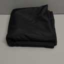 sancua Rectangle Tablecloth - 90 x 156 Inch - Water Resistant Spill Proof Washable Polyester Table Cloth, Decorative Fabric Table Cover for Dining Tables, Buffet Parties and Camping, Black