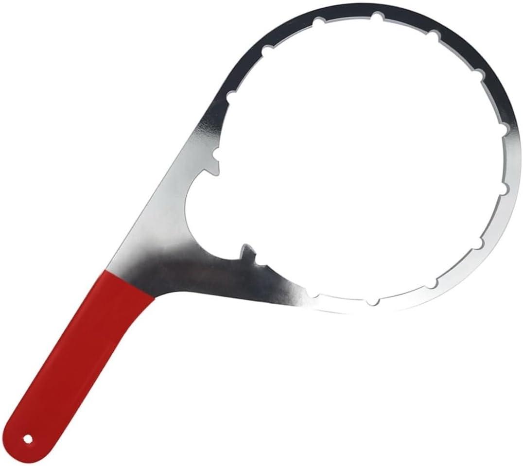 Fuel Filter Wrench for Detroit Diesel Truck and Cummins Engines, 8" Fuel Water Separator bowl Removal Tool for Davco