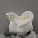 Furhaven Orthopedic Dog Bed for Large Dogs w/ Removable Bolsters & Washable Cover, For Dogs Up to 95 lbs - Two-Tone Plush Faux Fur & Suede L Shaped Chaise - Stone Gray, Jumbo/XL