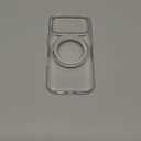 TORRAS 360 Magnetic Stand for iPhone 17 Pro Case, [Fit for MagSafe] [Rotatable Ring Kickstand] [4X Mil-Grade Shockproof] Slim Phone Cover, Camera Button, Crystal Clear, Transparent, Ostand O3 Fitness