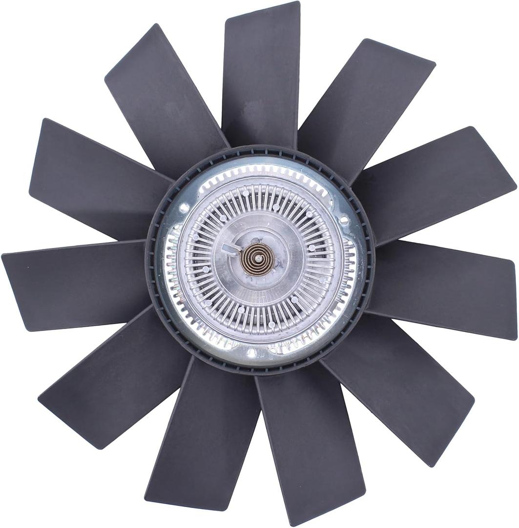 NewYall Engine Radiator Cooling Fan Blade and Fan Clutch Kit for BMW 323CI 323I 323IS 325CI 325XI 325I 325IS 328CI 328I 328IS 330CI 330I 330XI 525I 525IT 528I 530I 535I 735I 735IL M3 M5 Z3