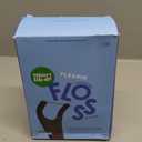 SmartLifeco Eco-Friendly Angled Dental Floss Picks (200ct) - Flossers Made With Straw Wheat Blend, Natural Whitening, Tooth Pick Stick For Adults, Vegan, Bamboo Charcoal Thread For Back Teeth & Molars