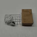 Yazoni 2-in-1 Sponge Holder for Kitchen Sink, Suction Cup Kitchen Caddy, No Drill Rustproof Sink Organizer for Place Dishwashing Brush Soap and Sponge (Silver)