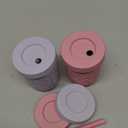 Elk and Friends 10oz Stainless Steel Kids + Toddler Drinking Cups | The Original Mason Jar with Sleeves + Lids | Silicone Straws | Smoothies | Storage Jar | Spill Resistant | Dishwasher Safe | 2 Pack (Plum/Lilac)