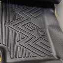 ADVENTURE Floor mat for Chevrolet/Chevy Equinox (Not for EV) 2025 2026/GMC Terrain 2025 2026,All Weather TPE Floor Liners Protection for Terrain/Equinox Accessories,3 Row Anti-Slip Car Mats, Black