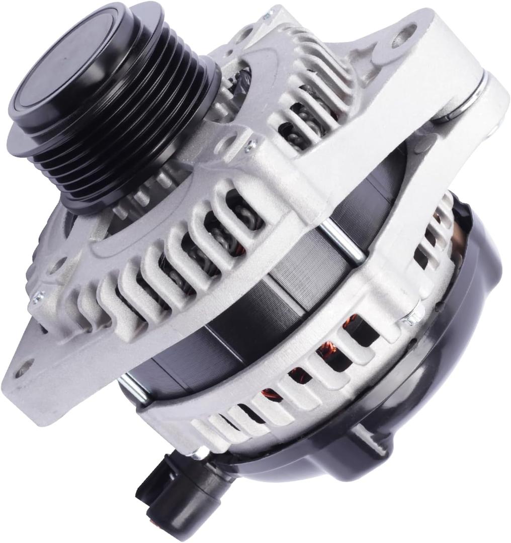 Alternator Compatible with 2011-2013 Odyssey 3.5L, 2012-2015 Pilot 3.5L, 2012-2014 Ridgeline 3.5L, Alternator replacement for 104210-1240, 9764219-124, 31100-RV0-A01, CSJ24, 11573, 290-5582