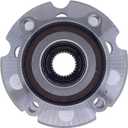 NewYall Pack of 2 Rear Left or Right Wheel Hub Bearing for Acura MDX ZDX 2007-2013 Honda Pilot AWD 2009-2015