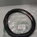 Carodi Carbon Fiber Leather Car Steering Wheel Cover ，for Tesla Model 3 / Model Y Steering Wheel Cover