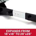 JET Universal Mobile Base, 18" x 18" to 28" x 28", 600 Lb. Capacity (JMB-UMB)