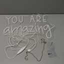 You Are Amazing LED Neon Light Sign 5V Girls Boys Bedroom Living Room Classroom Wall Decor Sign Hanging Smart Kid Birthday USB