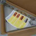 Floating Corner Shower Bench Kit - Custom Corner Shower Seat for Bathroom Remodel, Wall Mount Floating Shelf Serves as Shower Stool, Shaving Foot Rest & Storage, 17"x17"x24.5"