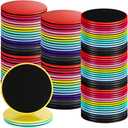 Jenaai 19 Pairs Core Sliders for Working Out Bulk Dual Sided Workout Disc Gifts for Group Training Classes Fitness Slider for Stability Ab Legs Full Body Fit Gym Carpet Hardwood Floor Foot (Colors)