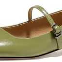 GotSoft Womens Mary Jane Flats Closed Square Toe Ballet Flat Dressy Comfortable Slip on Shoes, Size 7.5