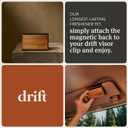 Drift Car Air Freshener - Wood Air Freshener - Car Odor Eliminator - Teak Scent Starter Kit