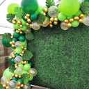 Awenztech 120pcs Green Balloon Arch Kit, 18 12 10 5 inch Green Latex Balloons Different Sizes Balloon Garland for Birthday Baby Shower Tropical Party Decorations