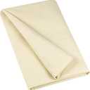 HOTGODEN Medium Weight 100% Cotton Muslin Fabric: 63 inch x 2,5,10 Yards Unbleached Muslin Linen Fabric Material for Sewing Material Apparel Cloth (Natural)