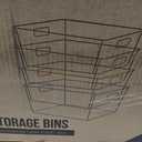 ClearSpace Plastic Storage Bins with Lids X-Large Perfect Kitchen Organization, Desk Organizer or Pantry Storage Desktop Organizer, Pantry Organization and Storage Bins, Cabinet Organizers
