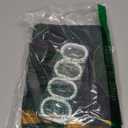 MESHELLY Green Gold Shower Curtain 60Wx72H Tropical Monstera Palm Leaves Jungle Banana Leaf Botanical Plant Aesthetic Modern Bathroom Curtain Nature Simple Bathroom Decor with 12 Hooks Fabric