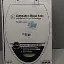 KOHLER Stonewood Quiet-Close, Elongated Toilet Seat Soft Close, Durable Wood, Easy Installation, Universal Fit, Home Essentials, Biscuit Finish, K-20466-96