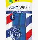 LITTLE TREES Car Air Freshener. Vent Wrap Provides Long-Lasting Scent, Fresh Shave Pack Of 4