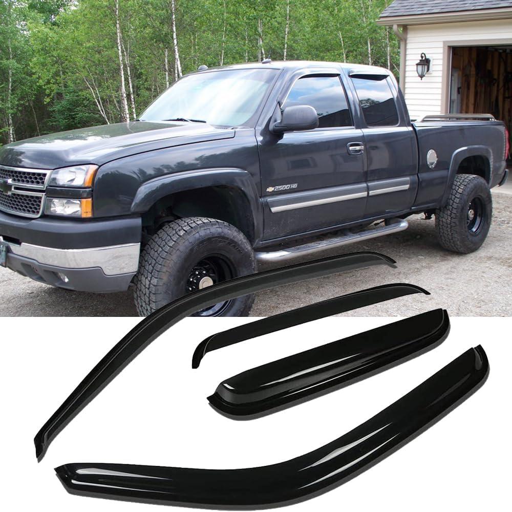 Window Visors fit 99-06 Silverado/Sierra 1500/2500/3500,07 HD Classic 94044