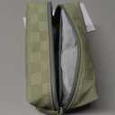 Newbealer Travel Iron with Global Voltage, 100-240V Mini Dry Iron for Clothes (No Steam), Max 300W, 60s Heat Up, 302 Non-Stick Ceramic Soleplate, 0.8lbs Ultra-Lightweight (Green)