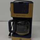 Westbend Timeless 12C Coffee Maker, Blue/Gold