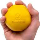 WoofBite Indestructible Dog Ball - Lifetime Replacement - Durable Dog Toy for Aggressive Chewers - Safe, Non-Toxic Natural Rubber - Chew & Fetch - Tough, Heavy Duty - 3” (Tennis Ball Size)