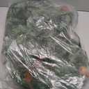 9Ft Pre-lit Christmas Garland with 50 LED Lights Battery Operated,Holiday Decoration Stairs Wall Mantle Door Indoor Outdoor (Green)