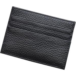 Fancial Wallet | Ideal Credit Holder | Business Men's and Women's Metal ID Card Set, Black