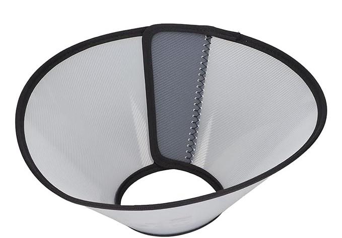 Adjustable Dog Elizabeth Collar, Dog Neck Cone Recovery Cone Collar Protective Collar for After Surgery Anti Bite Lick Wound Healing Safety Practical Plastic E Collar for Dogs After Surgery