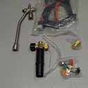 Tool Daily Short Pressure Washer Gun with Foam Cannon, Dual Connector Accessory, 1/4 Inch Quick Connect, 5 Spray Nozzle Tips, 1 Liter