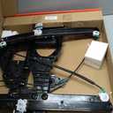 A-Premium Power Window Regulator with Panel Without Motor Compatible with Ford Expedition Lincoln Navigator 2007-2017 Front Right Passenger Side