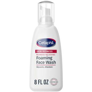 Cetaphil Redness Relieving Foaming Face Wash For Sensitive Skin, 8 Fl Oz, Gently Cleanses & Calms Sensitive Skin Without Over Drying, 
