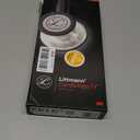 3M Littmann Cardiology IV Diagnostic Stethoscope, 6165, More Than 2X as Loud, Weighs Less, Stainless Steel Rainbow-Finish Chestpiece, 27" Black Tube, Stem, and Headset