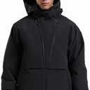 GSOU SNOW Men's Snowboard Jacket Waterproof Ski Coat Winter Snow Insulated Windproof Jacket Size, Small